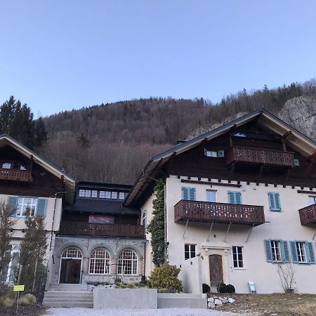 Apartment In Historischer Villa Mit Parkplatz Grünau im Almtal Kültér fotó